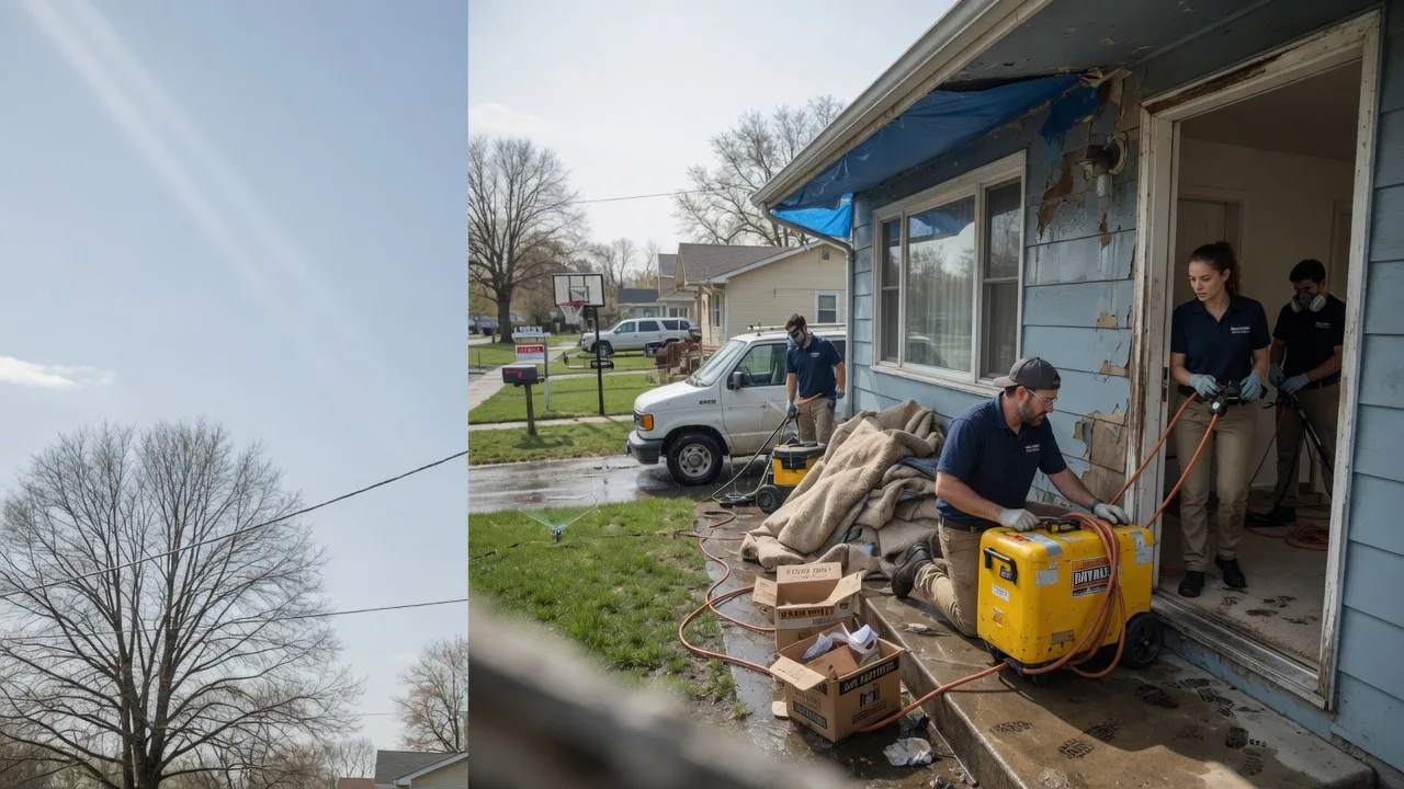 Basement Flood Cleanup in Parkers Lake, KY near me